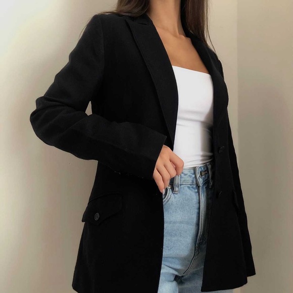 Wool Tailored blazer with a slim fit - Picture 6 of 9